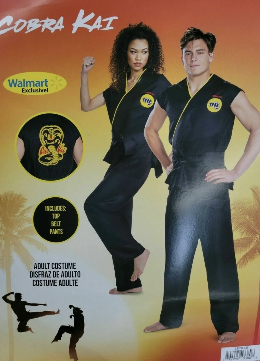 Cobra KAI Adult Halloween Costume Disguise Unisex Walmart