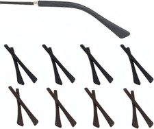 Anti Slip Silicone Eyeglass End Tips 8 Pairs For Thin Metal Frames