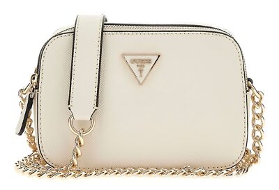 GUESS Noelle II Crossbody Camera Bag Umhängetasche Bone creme Neu