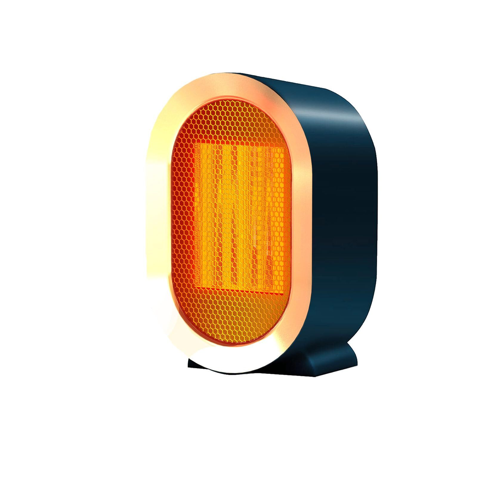 Portable PTC Ceramic Space Heater, 1200W, High Output Fan for Bedroom, Office...