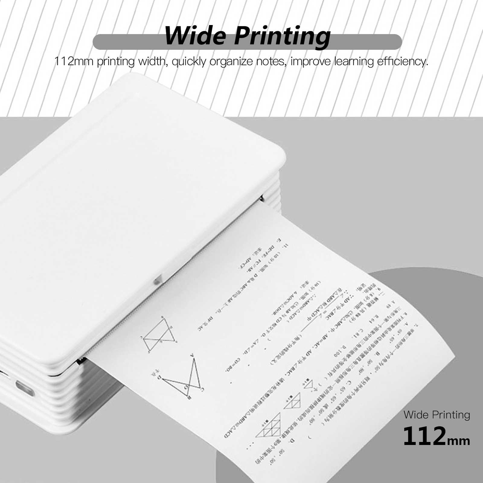 Paperang 112mm Pocket Photo Printer Portable Bt Thermal Printer Y9a3 Ebay
