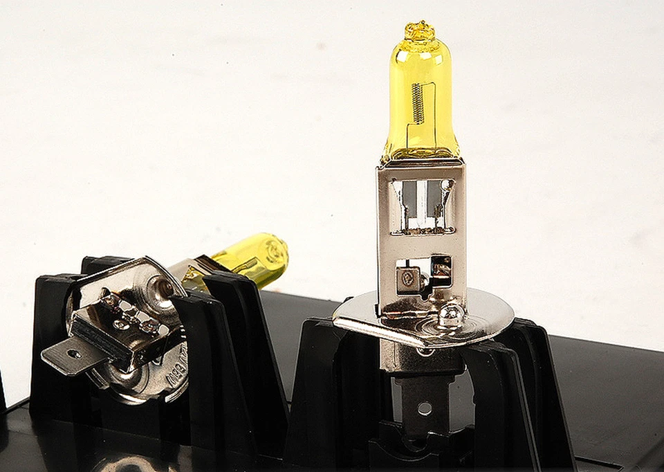 ICBEAMER 12V H1 100W Xenón HID Amarillo Reemplazar Faros Halógenos Bombillas 128B Foto 2 de 4