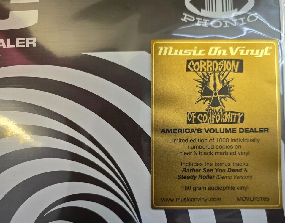 Corrosion Of Conformity – America's Volume Dealer LP Album vinyl record limited - Image 3 of 4