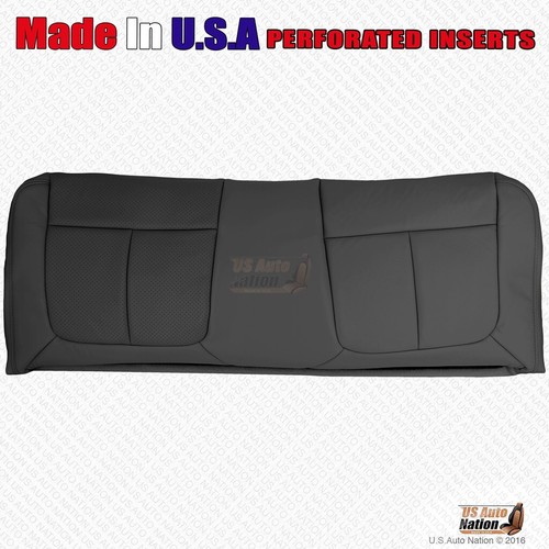 2011 - 2016 Ford F250 F350 F450 F550 Lariat Rear Driver Bottom Leather Cover Blk - Picture 3 of 7