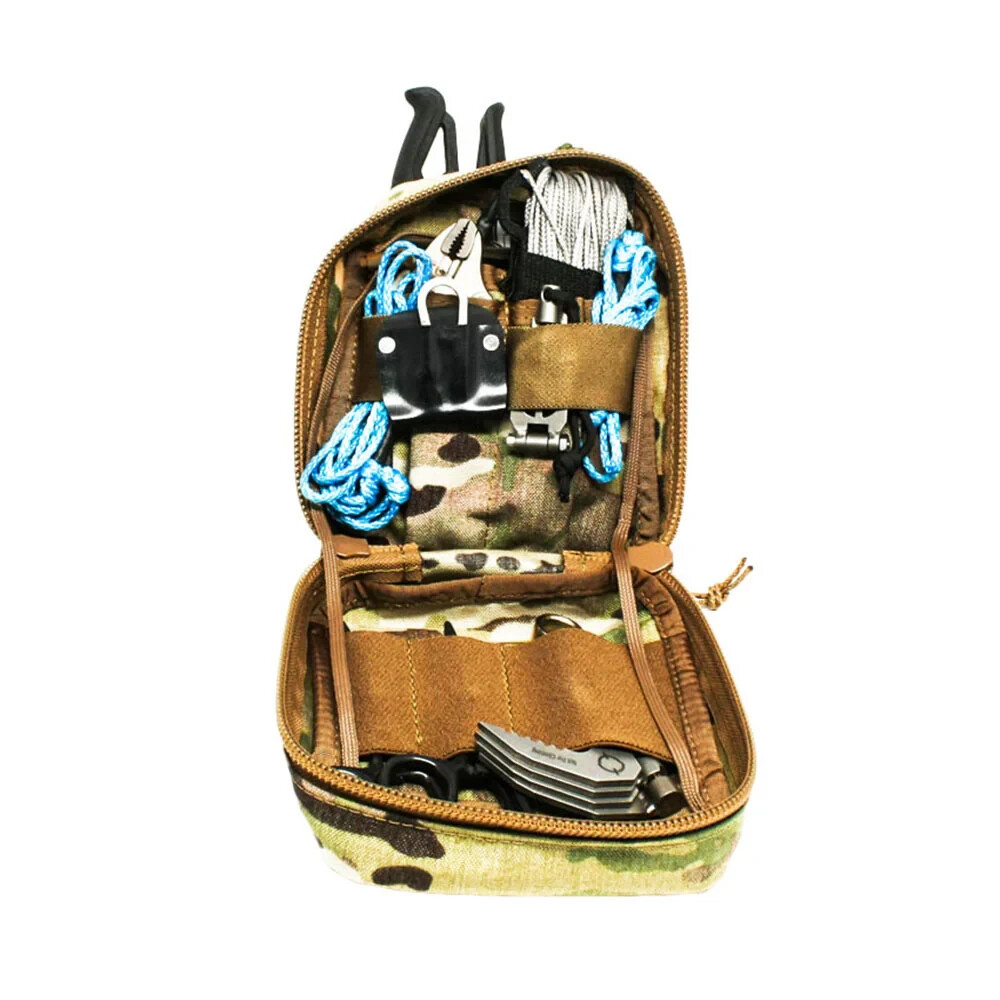 Authentic USGI High Speed Gear Tactical Mini EOD Pouch v.2 - Multicam - MOLLE