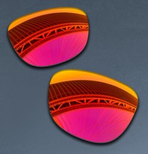 Midnight Sun POLARIZED Replacement Lenses for Oakley Frogskins AF OO9245 54mm