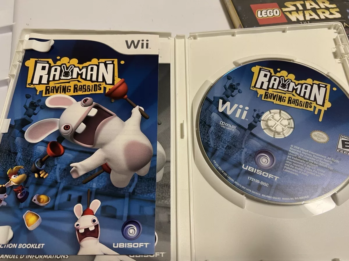 Nintendo wii rayman raving cheap rabbids