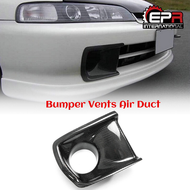 For Honda 94-01 Integra DC2 JDM Carbon Fiber Front Bumper Air Duct