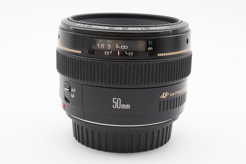 Lente Estándar Canon EF 50Mm F/1.4 USM Hecho En Japón Probado En Stock #2206291 - Imagen 10 de 12
