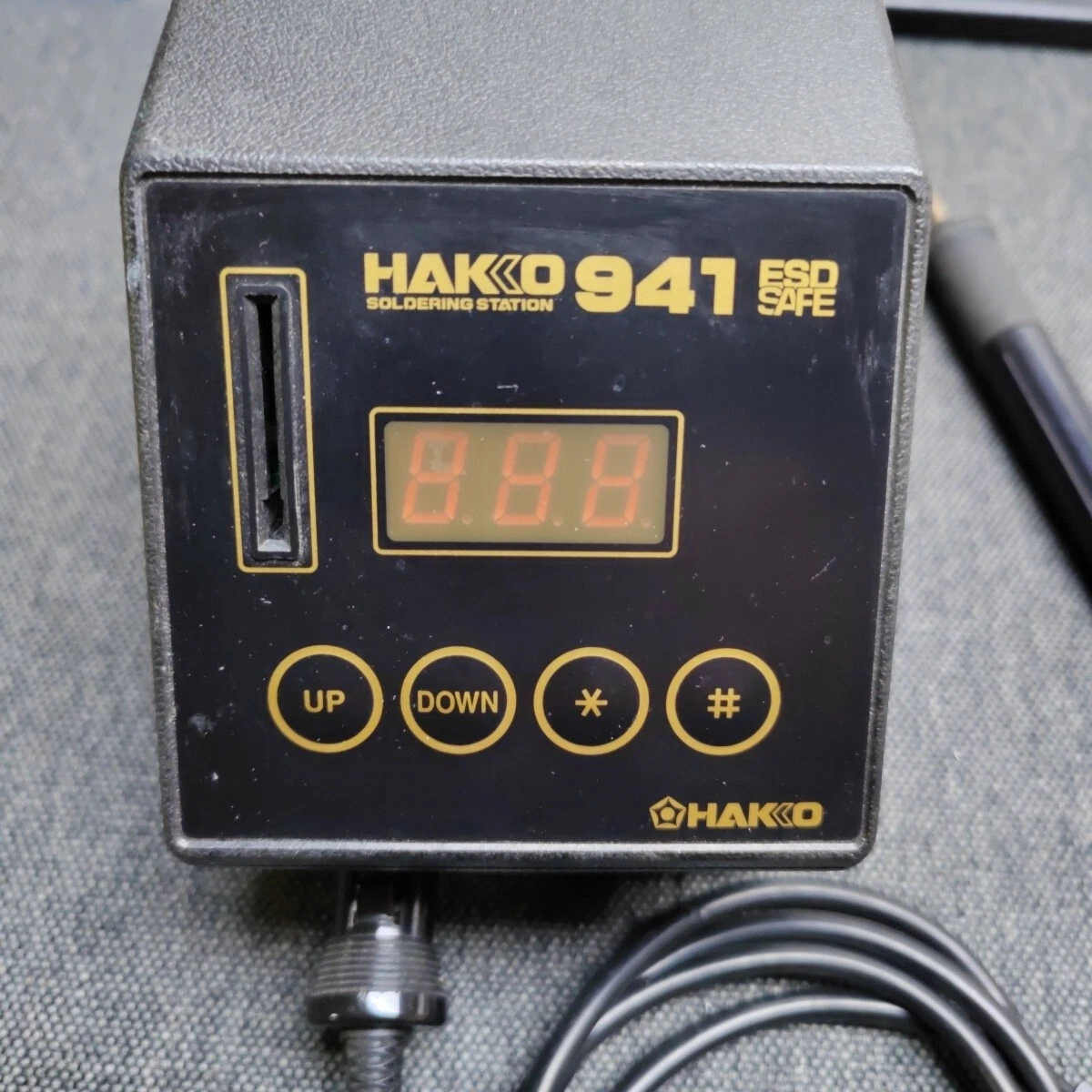 Hakko 941 Soldering Station with Hakko 911 Soldering Iron Tested
