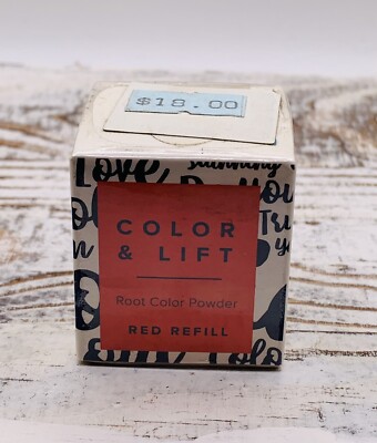TRUHAIR Color & Lift Root Powder Refill ~ Red temporary hair color ...