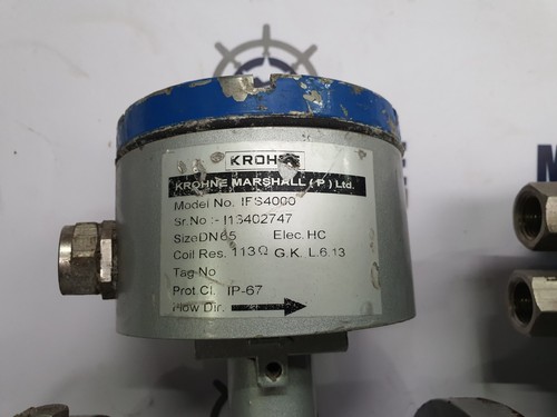 Krohne Marshall IFS4000 Magnetisches Durchflussmesser DN65 HART (gebraucht) - Bild 4 von 6