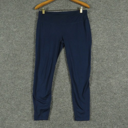 Activewear Pants Small Blue Flat Front 