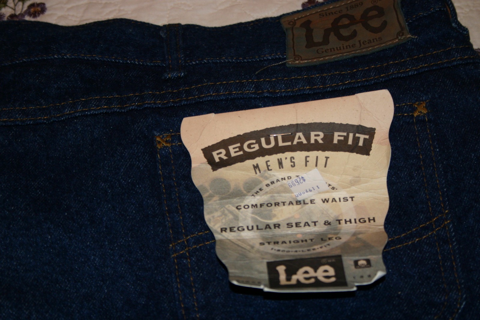 Купить Vtg Union Made Lee Jeans Measure 