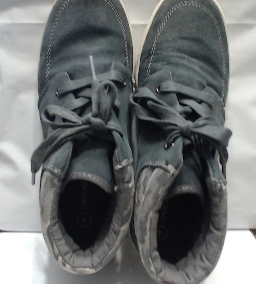 Zapatos Cherokee Talla 4 Frederid Gris Camuflaje Gamuza Niños, Ligeramente Sucios Usados 2X Foto 4 de 4