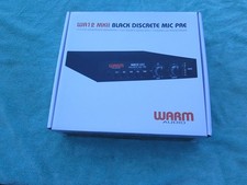 Warm Audio WA12 MKII Black Single Channel Microphone Preamplifier MINT no reserv