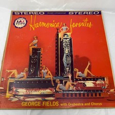 George Fields Harmonica Favorites Tops Mayfair 9665S Stereo Vinyl LP Record