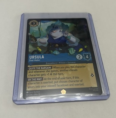 Lorcana - Ursula Deal Maker - Wilds Unknown - Legendary - Regular - 161/204