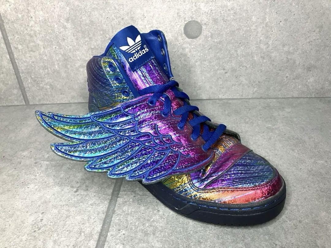 Sneakers Adidas High Top Wings Jeremy Scott X Adidas Wings Rainbow
