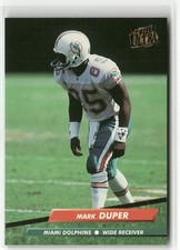 1992 ULTRA #219 MARK DUPER MIAMI DOLPHINS