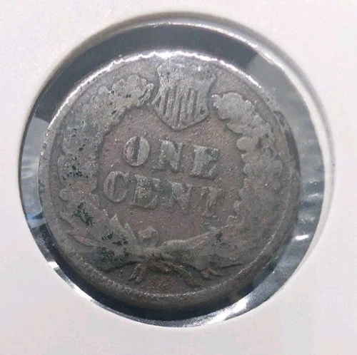 USA 1885 Indian Head penny one Cent coin  Good