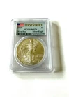 2015 $1 Silver Eagle - PCGS MS70 First Day Of Issue/First Strike - Flag Label