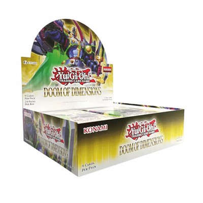 DOOM OF DIMENSIONS 24BOX （１カートン） Yugioh Doom of Dimensions 1st Edition Booster Box [24-Packs