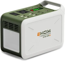 EHOM Portable Power Station 95Wh, 100W (Peak 120W), EP100-2 Camping Lithium Batt