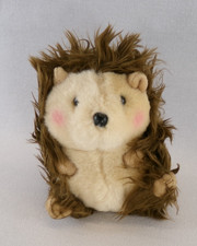 Aurora - Rolly Pet - 5" Merry - Hedgehog Plush Stuffed Animal  EUC