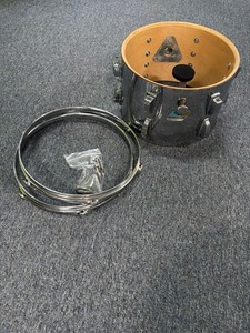 Ludwig Chrome Over Wood 12” x 8” Tom Drum