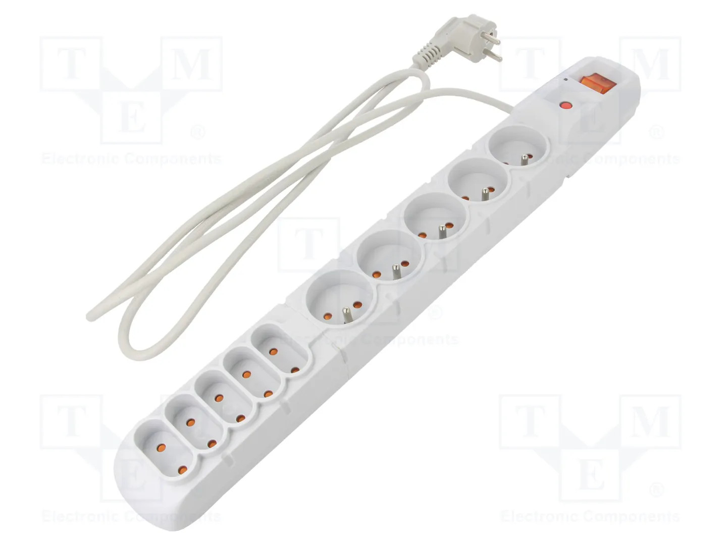 HSK DATA ACAR-S10-1.5M-GREY Plug socket strip