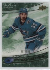 2022-23 Upper Deck Ice Ice Premieres Green 197/599 Nick Cicek #172 7ci