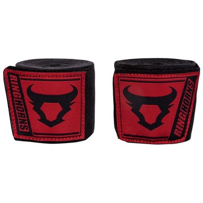 Handbandagen 4m Schwarz Ringhorns Boxen MMA Training Zubehör
