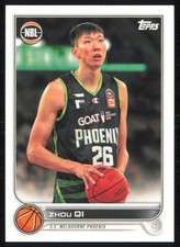 Zhou Qi 2022-23 Topps NBL #77 S.E. Melbourne Phoenix