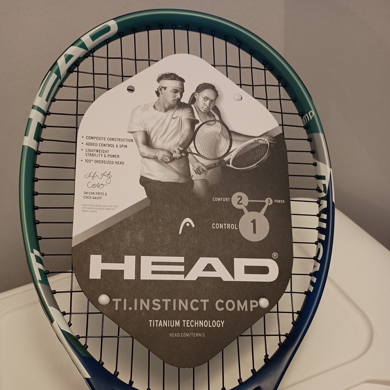 HEAD BRAND NEW Ti. Instinct Comp Tennis Racquet 105" oversized head 4 1/4 