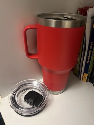 Yeti Rambler 30Z Stainless Steel Tumbler RED Magnet Slider Lid