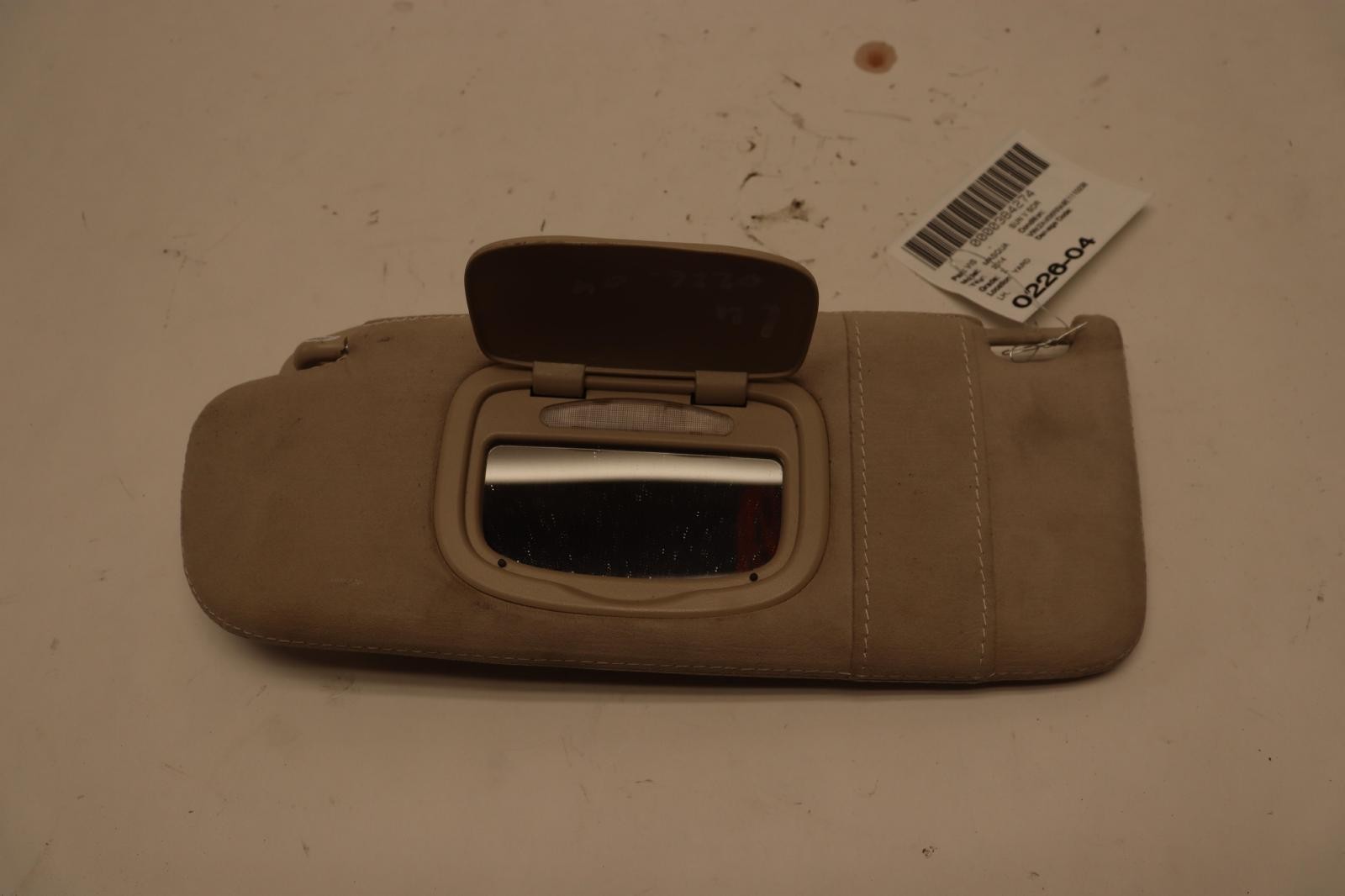 2014-2020 MASERATI QUATTROPORTE FRONT LEFT DRIVER SIDE SUN VISOR SHADE OEM