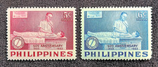 Philippines Scott #603-604 - Chłopiec badający lekarza - W idealnym stanie, NH, #P808