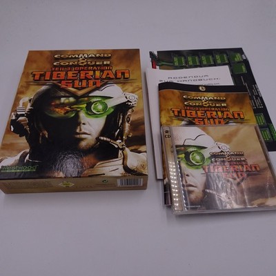 Command & Conquer Teil 3 Operation Tiberian Sun Big Box PC Spiel guter Zustand 
