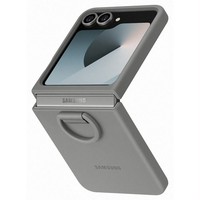 Original Silikon Cover Ring Samsung Galaxy Z Flip 6 / Flip 7 Fe - Gray
