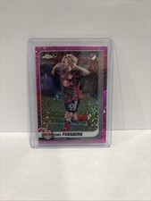 2025 Topps Chrome MLS Emil Forsberg /250 Pink Mini Diamond Refractor -Red Bulls