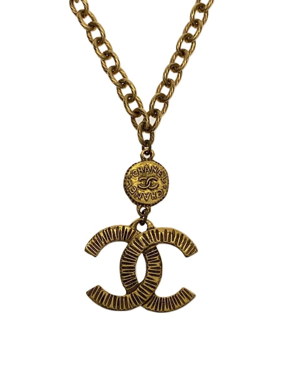 CHANEL / ネックレス/--/GLD/トップ有/レディース CHANEL◇ネックレス/--/GLD/トップ有/レディース CHANEL necklace GLD