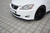 Maxton Design Frontlippe V.1 Passend FüR Lexus IS Mk2 Schwarz Hochglanz