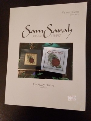 SAM SARAH ''FLY AWAY HOME'' CROSS-STITCH BOOKLET #8900