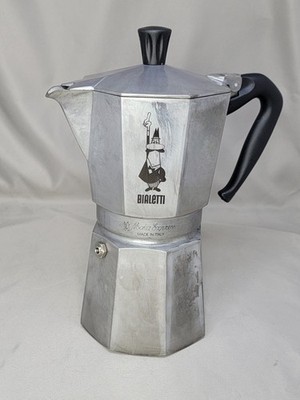 Bialetti Moka Express 9-Cup Stovetop Espresso Coffee Maker 14.2 oz Made in Italy