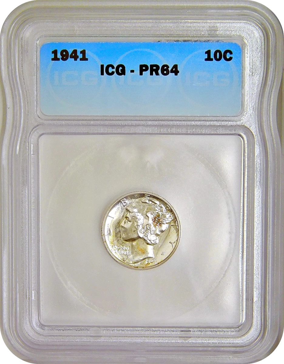 Silver 1941 Year Mercury Dimes (1916-1945) for sale | eBay