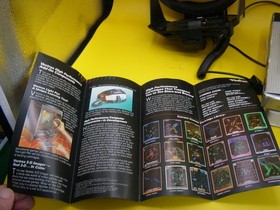 Vintage Vectrex  GCE 3-D Imager, Color Wheels, Game Cartridge & Paperwork