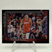  2025-26 Topps Flagship - Amen Thompson Black Foil /68 #176