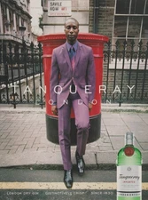 2001 Tanqueray London Dry Gin - Fashion Designer Ozwald Boateng - Print Ad Photo