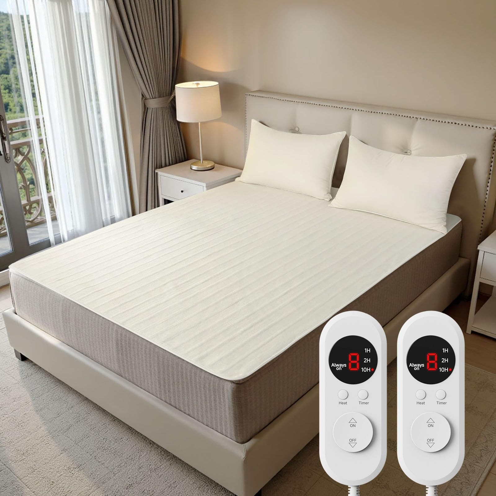 Queen Size Dual Control 8 Heating Levels Clearance